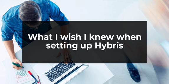 What I wish I knew when setting up Hybris